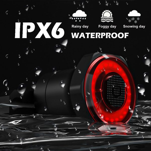 Automatic IPX6 Waterproof USB Charge Cycling Read LED Light